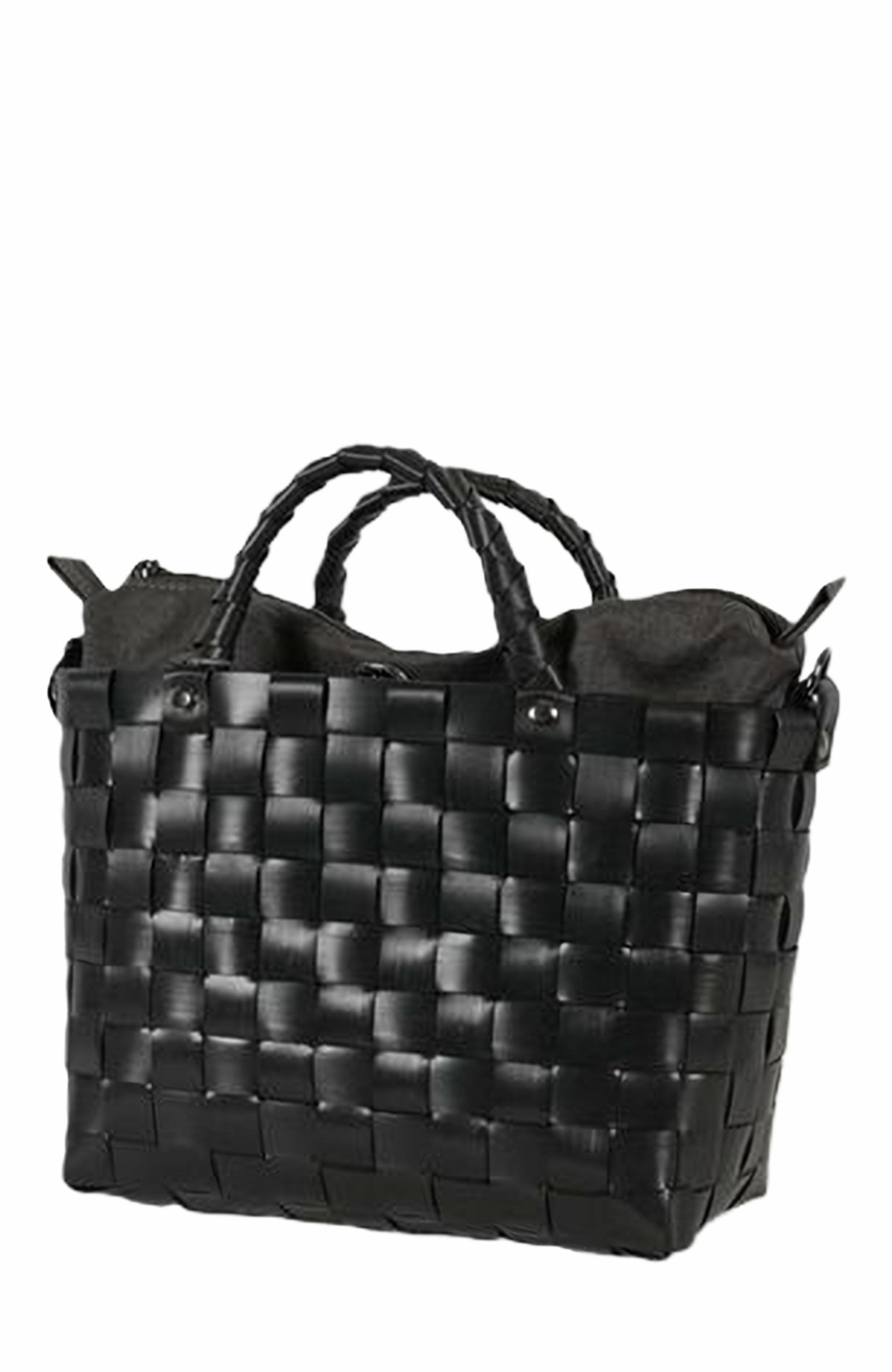 Handed By Dash Recycled Plastic Crossbody Bag, Main, color, Black