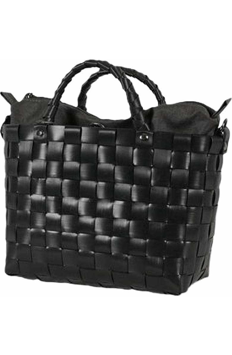Handed By Dash Recycled Plastic Crossbody Bag, Main, color, Black