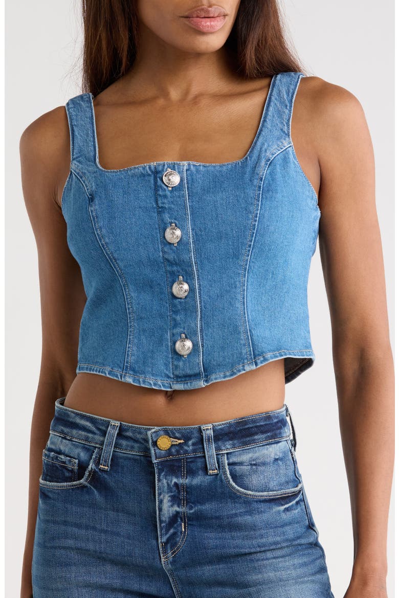 Saga Square Neck Tank, Main, color, TIPTON