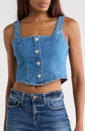 L'AGENCE Saga Square Neck Tank