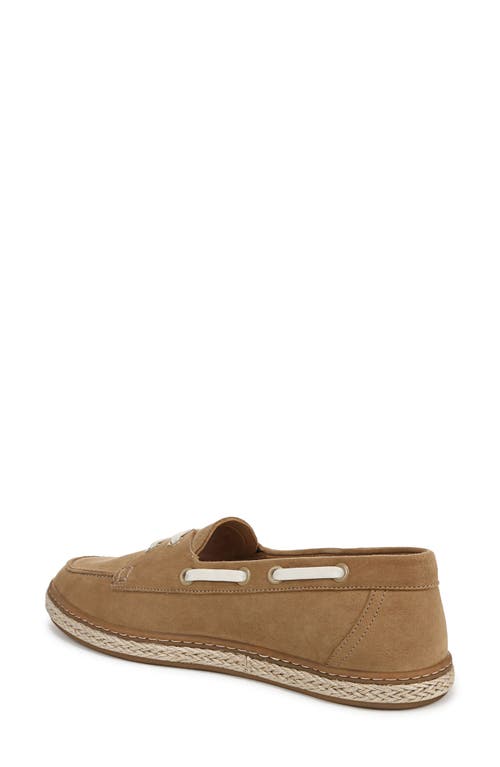 Vionic Bay Loafer Boat Shoe In Sand