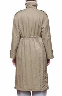 Faux Fur Trim Water Resistant Anorak