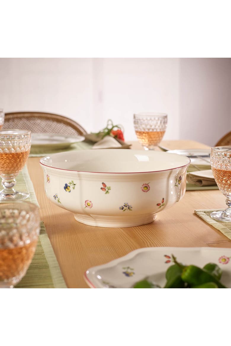 Petite Fleur Round Vegetable Bowl, Alternate, color, none
