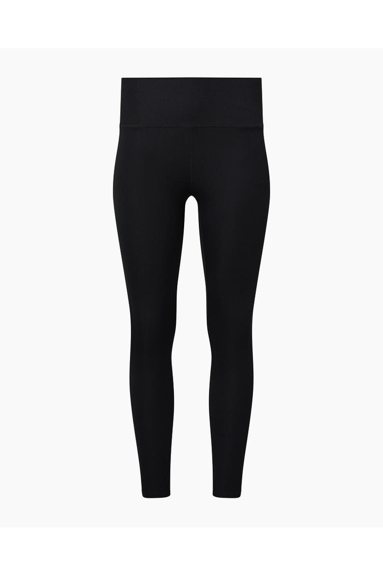 RIB LEGGING, Alternate, color, JET BLACK