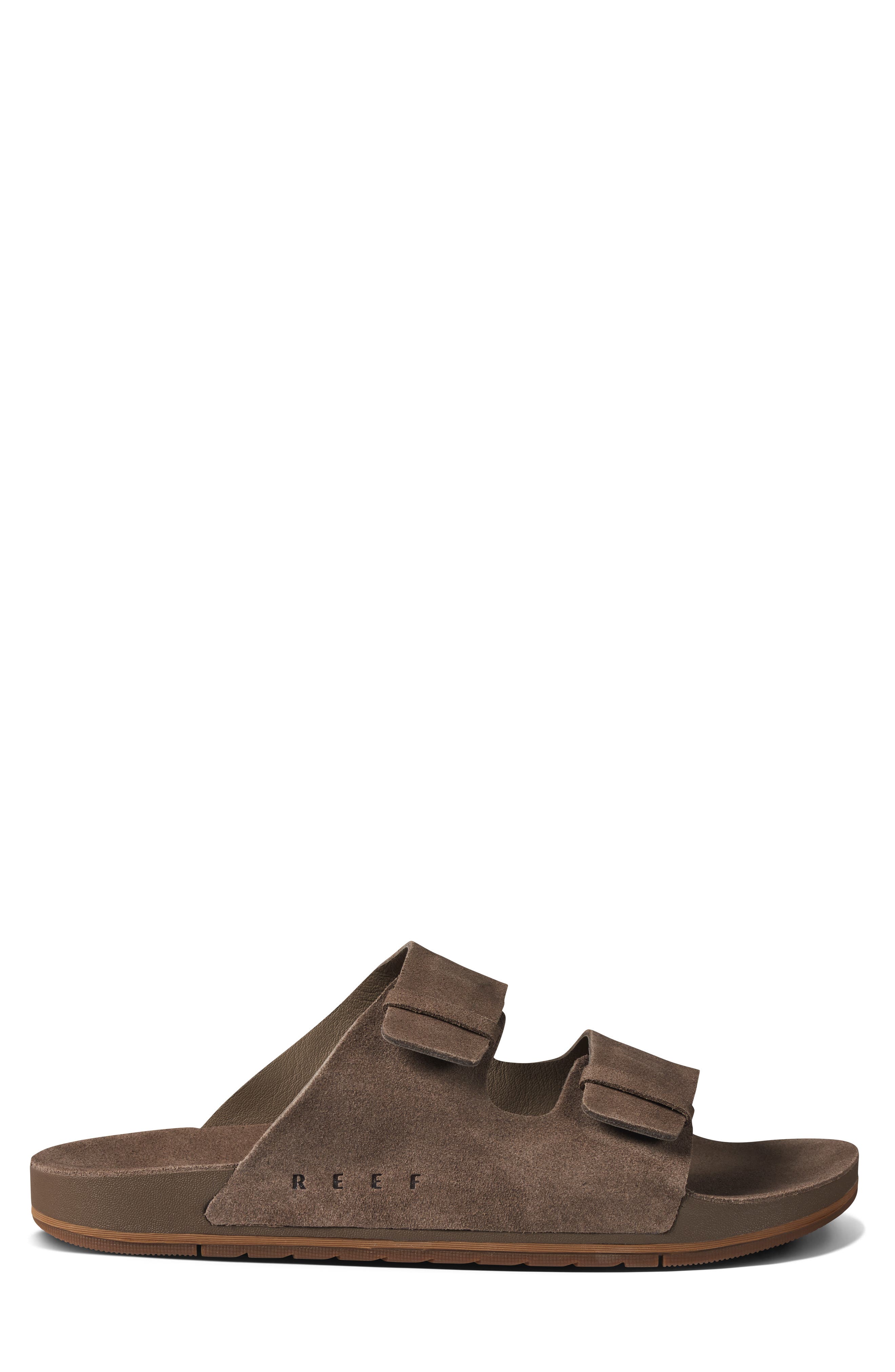Ojai Two-Bar Slide Sandal, Alternate, color, FOSSIL