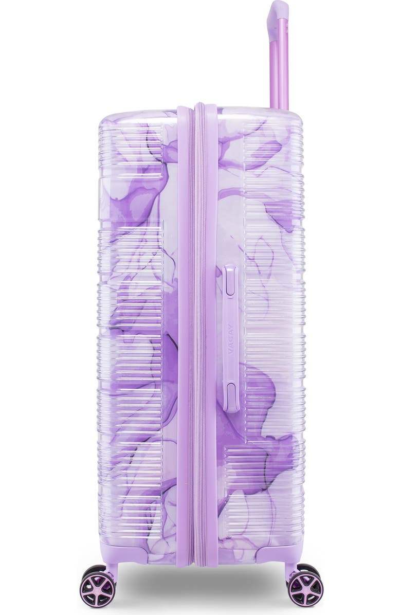 Vacay Spotlight Clear 2-Piece Lightweight Luggage Set, Alternate, color,