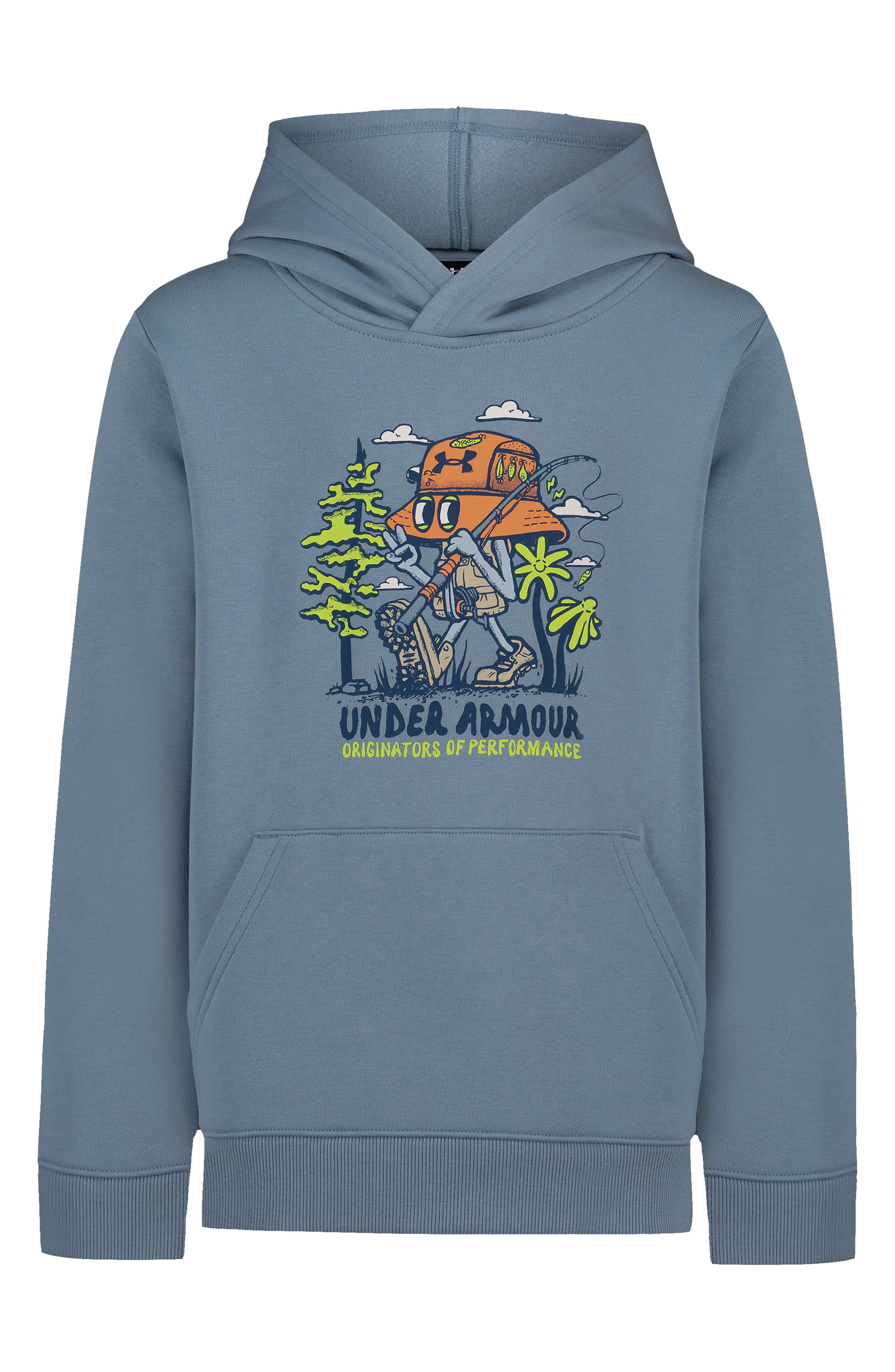 Kids' Bucky Fishing Graphic Hoodie