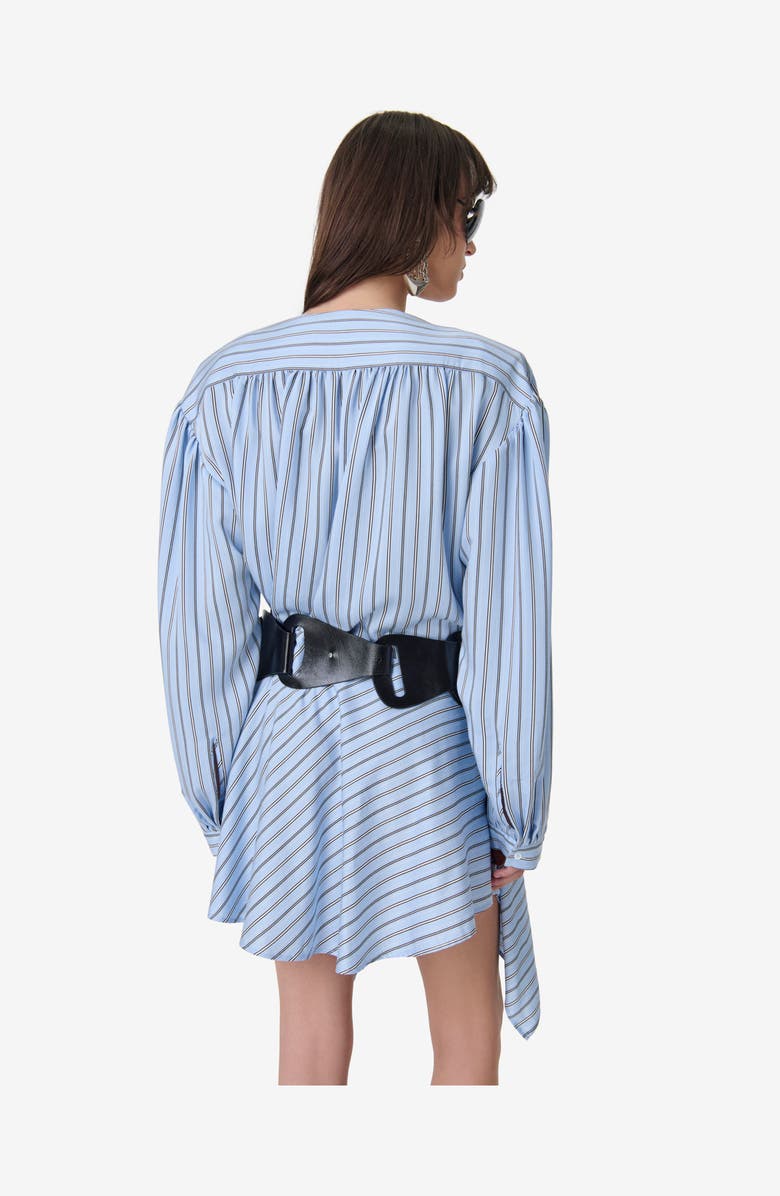 IRO Utenia Long Sleeve Dress, Alternate, color, Blue Left Bank Stripe