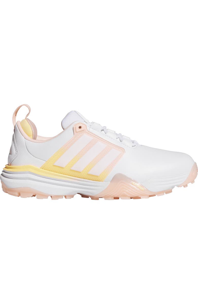 adidas Adipower 26 Spikeless Golf Shoe, Alternate, color, White/ Blush Pink