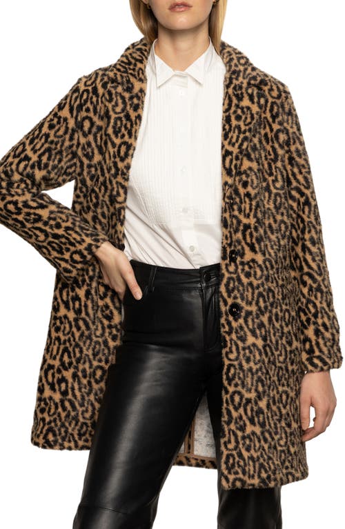 Sanctuary Hometown Faux Fur Jacket In Brown