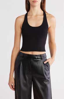 Simkhai Cecilia Rib Knit Crop Tank