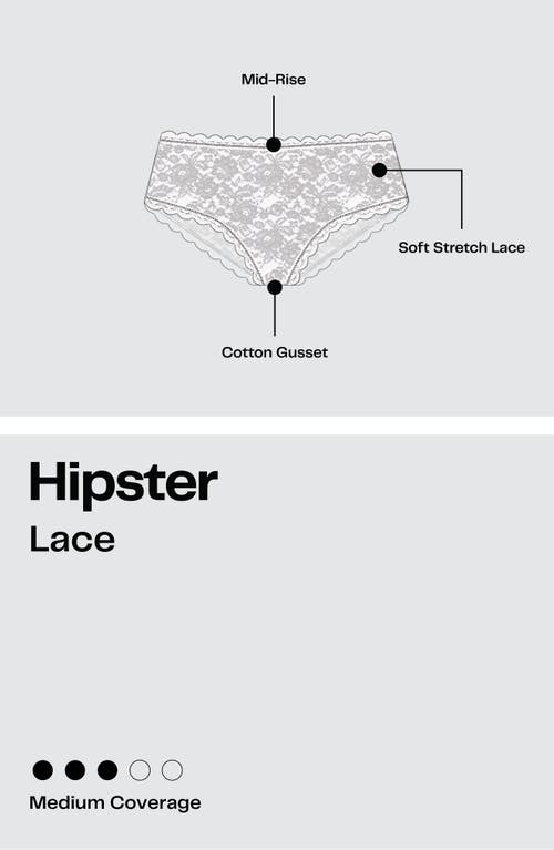 NORDSTROM RACK NORDSTROM RACK ASSORTED 5-PACK LACE HIPSTER BRIEFS