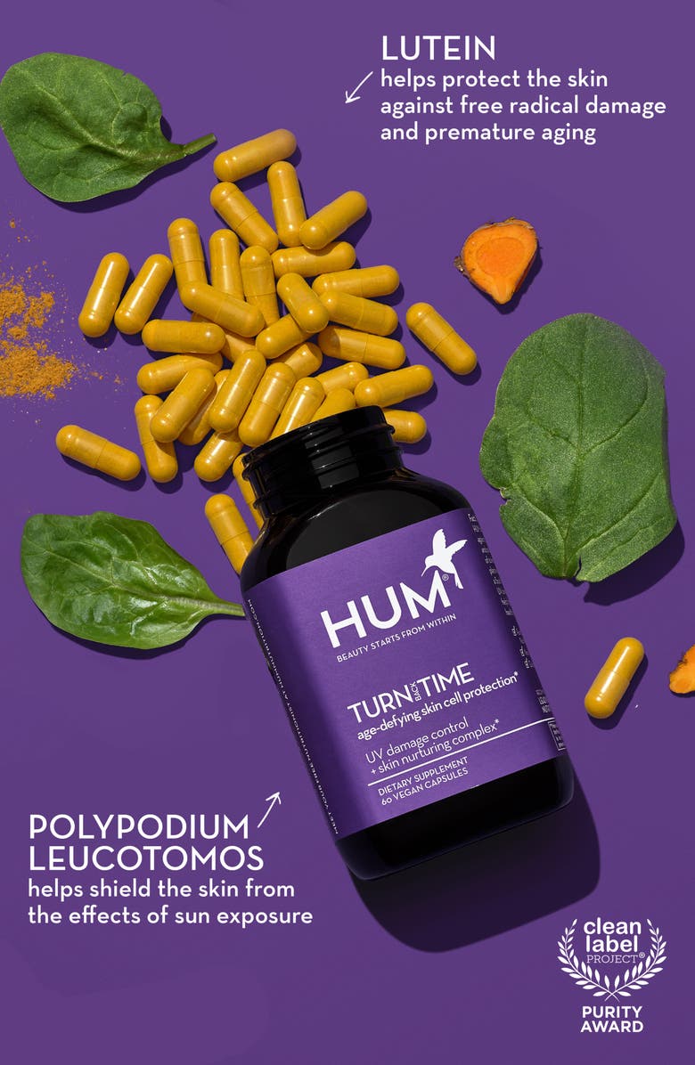 Hum Nutrition Turn Back Time Anti-Aging Supplement, Alternate, color, 