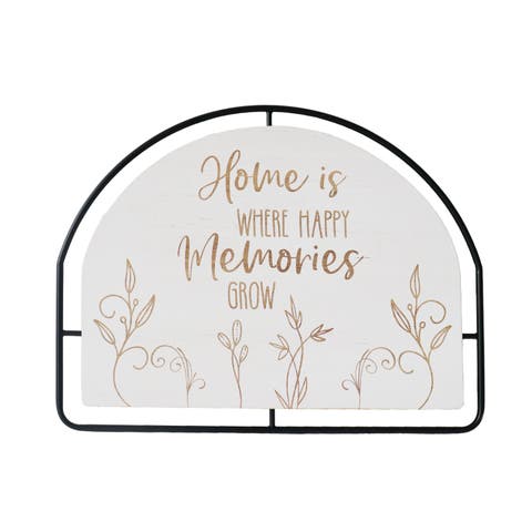 Arch Top Memories Sign