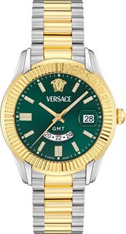 Versace Apodis GMT Bracelet Watch, 41mm