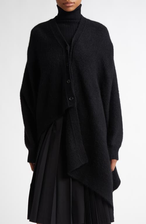 Junya Watanabe Oversize Wool Blend Cardigan in Black 