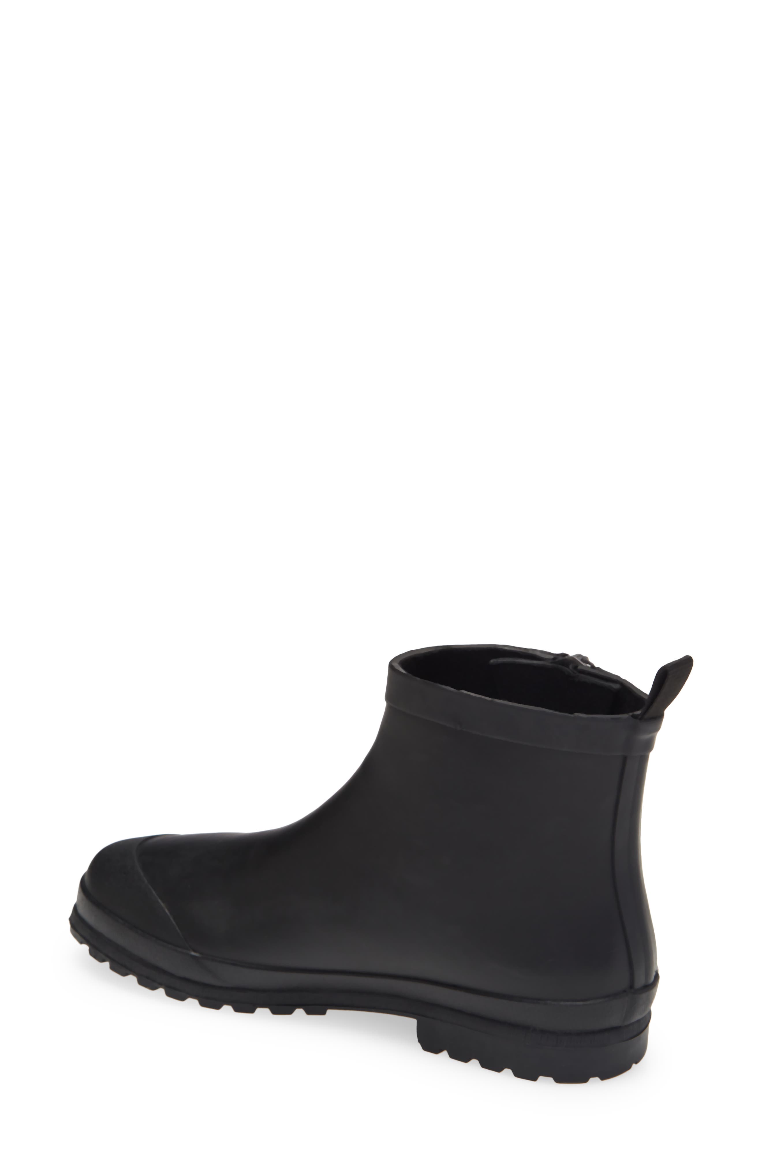 Madewell The Zip-Up Lugsole Rain Boot, Alternate, color, 