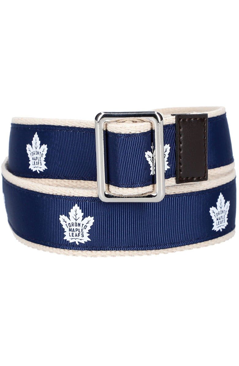 GELLS Youth Blue Toronto Maple Leafs Go-To Belt, Main, color, Blue