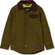 Lands' End Boys Quilted Water Resistant Jacket