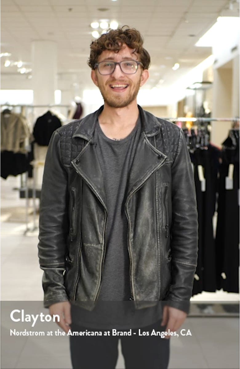 Ripped & Repaired Graphic Denim Trucker Jacket, sales video thumbnail