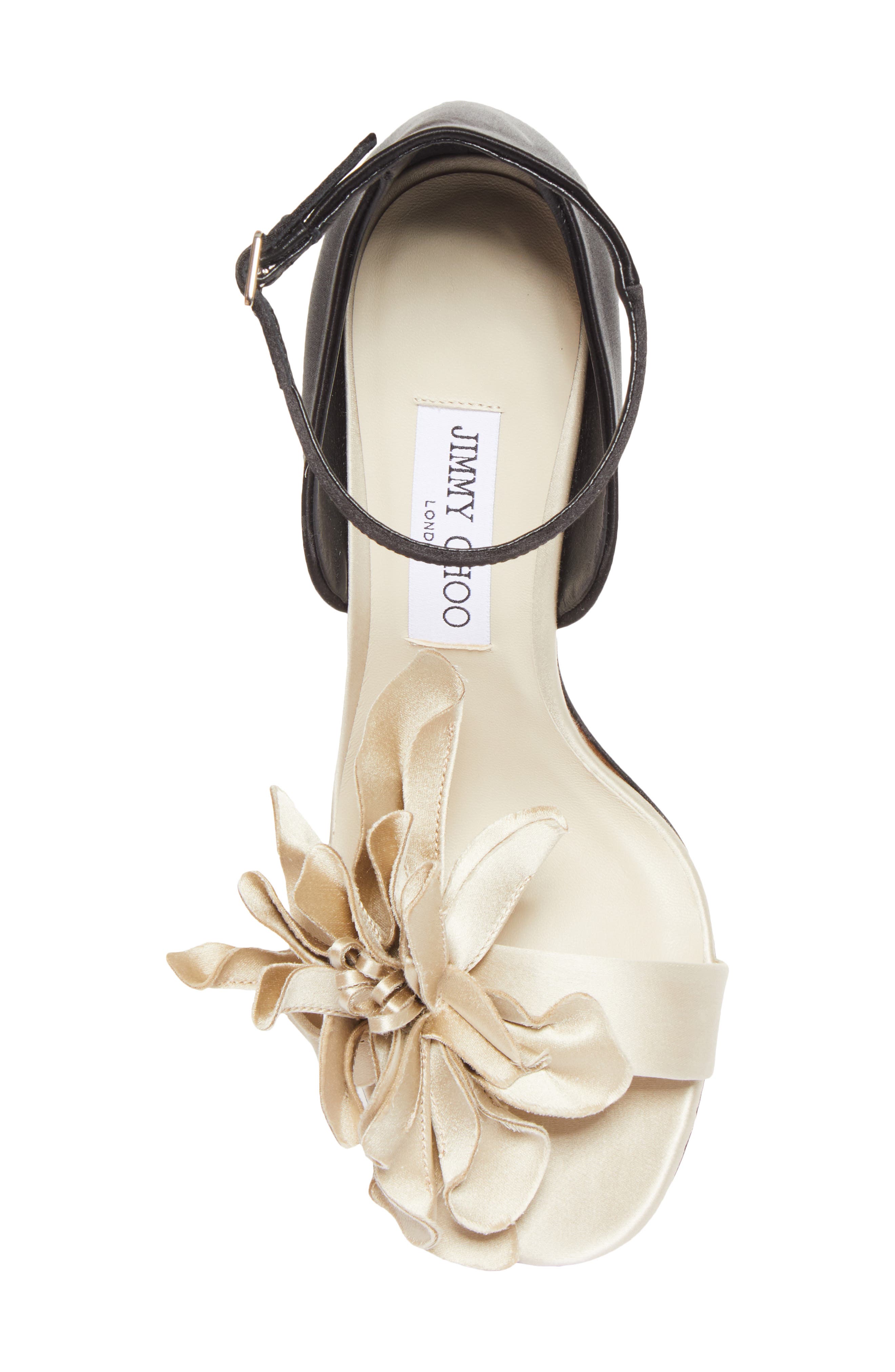 Coko Sandal, Alternate, color, BONE/ BLACK