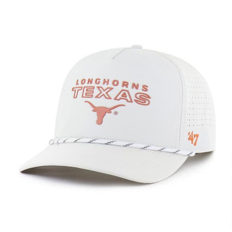 Men's '47  White Texas Longhorns Forward Vent Hitch Rope Adjustable Hat
