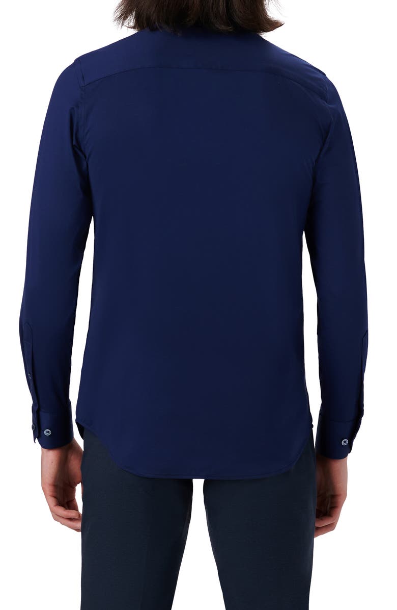 OoohCotton<sup>®</sup> Solid Button-Up Shirt