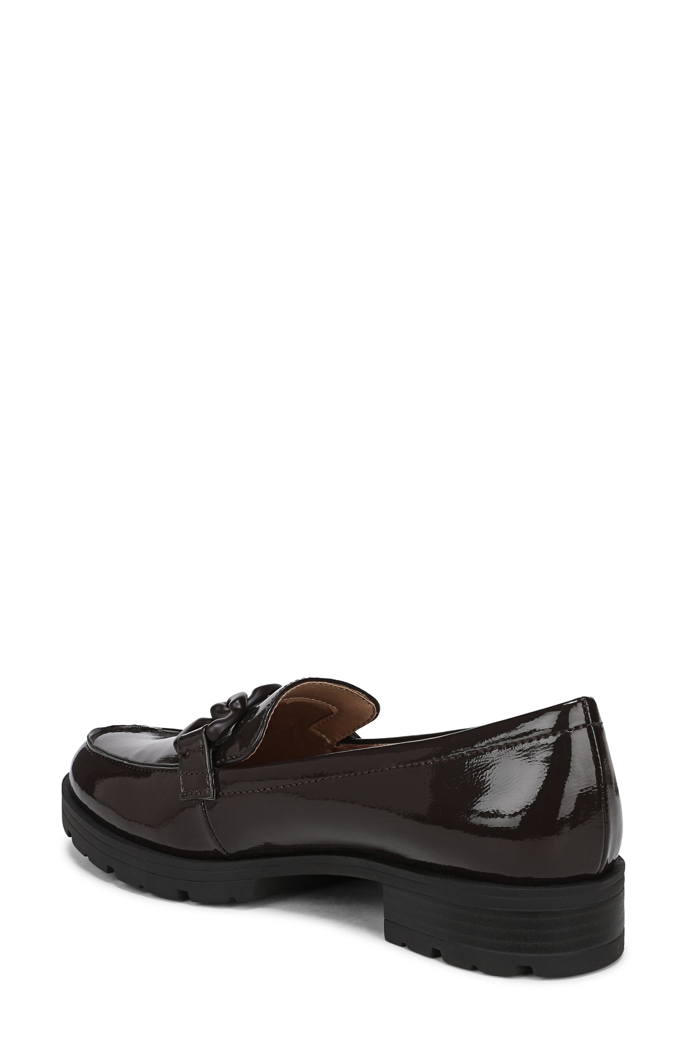 LifeStride London 2 Chain Loafer, Alternate, color, Dk Chocolate