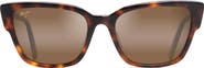 Maui Jim Kou 55mm Polarized Cat Eye Sunglasses