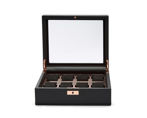 Wolf Axis 8 Piece Watch Box In Copper
