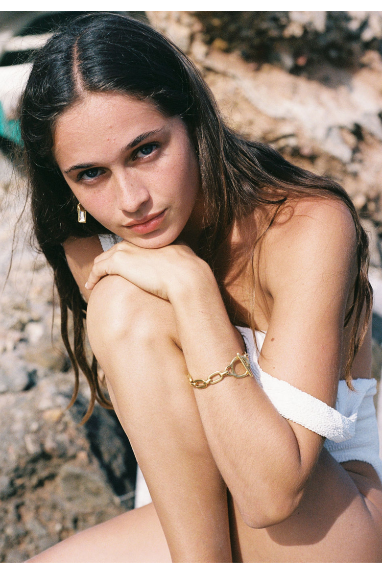 Beau Bracelet, Alternate, color, Gold