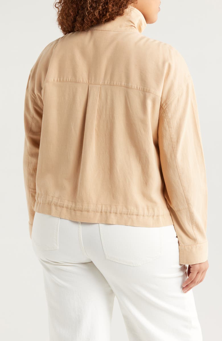 Caslon<sup>®</sup> Utility Jacket, Alternate, color, Tan Shore