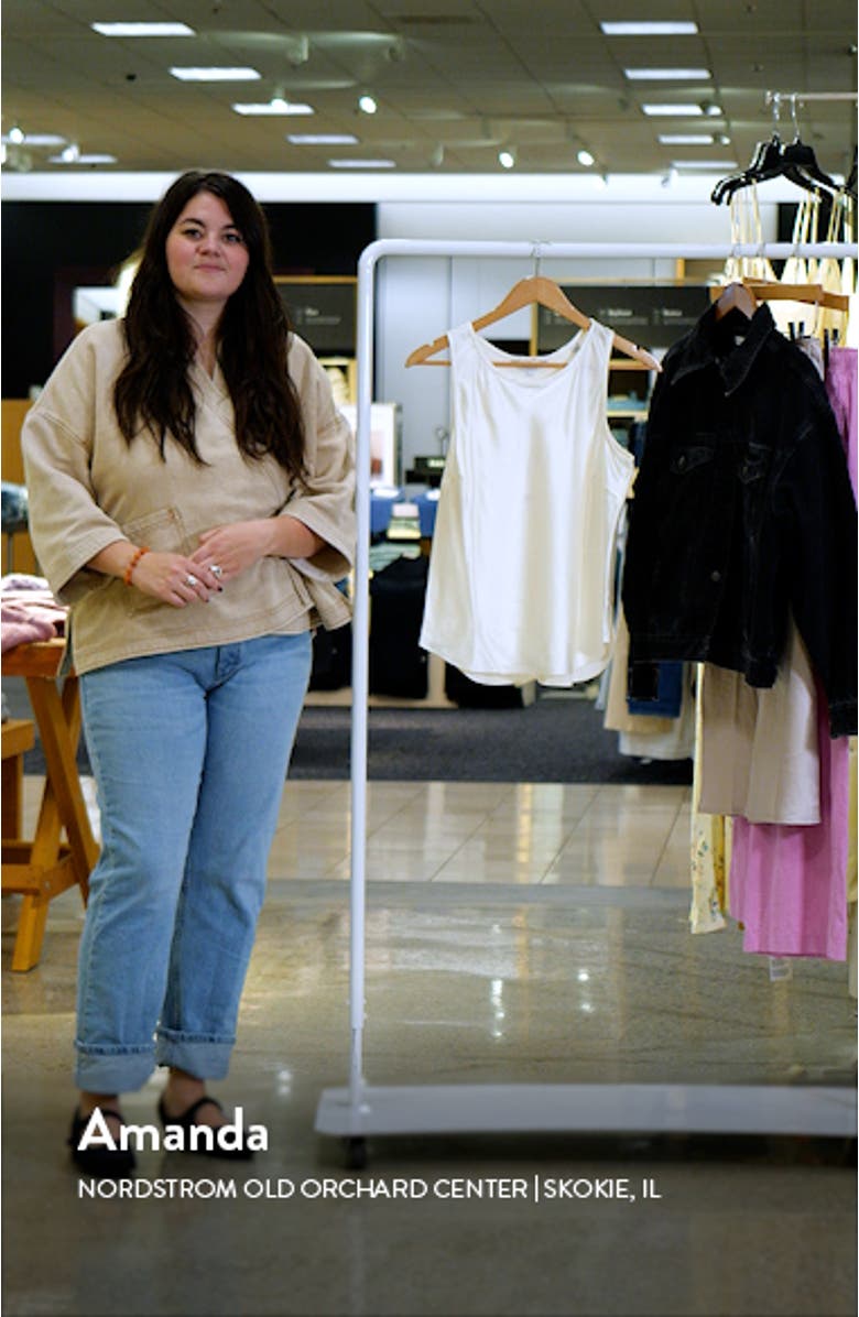 Sabrina Silk Blend Tank, sales video thumbnail