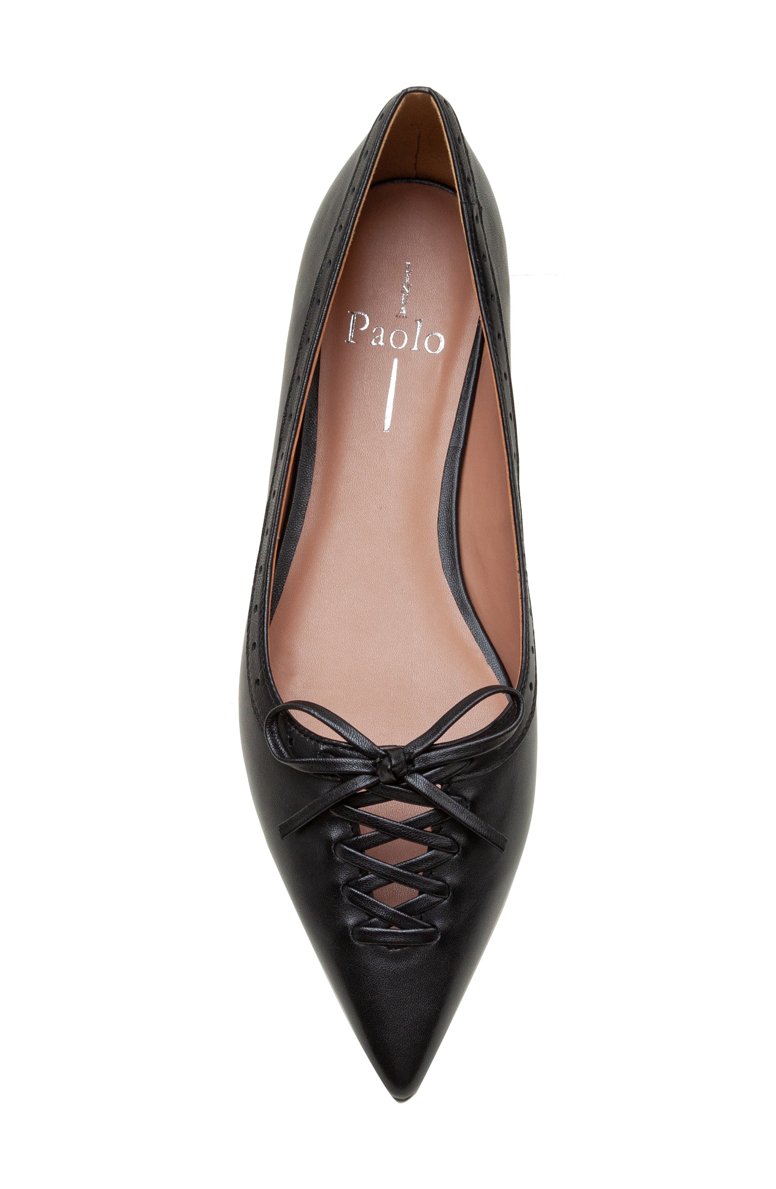 Linea Paolo Noella Flat, Alternate, color, Black