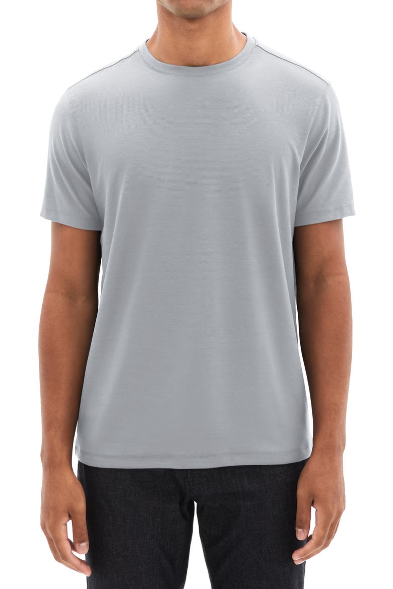 Hickman Solid T-Shirt, Main, color, MONUMENT GREY