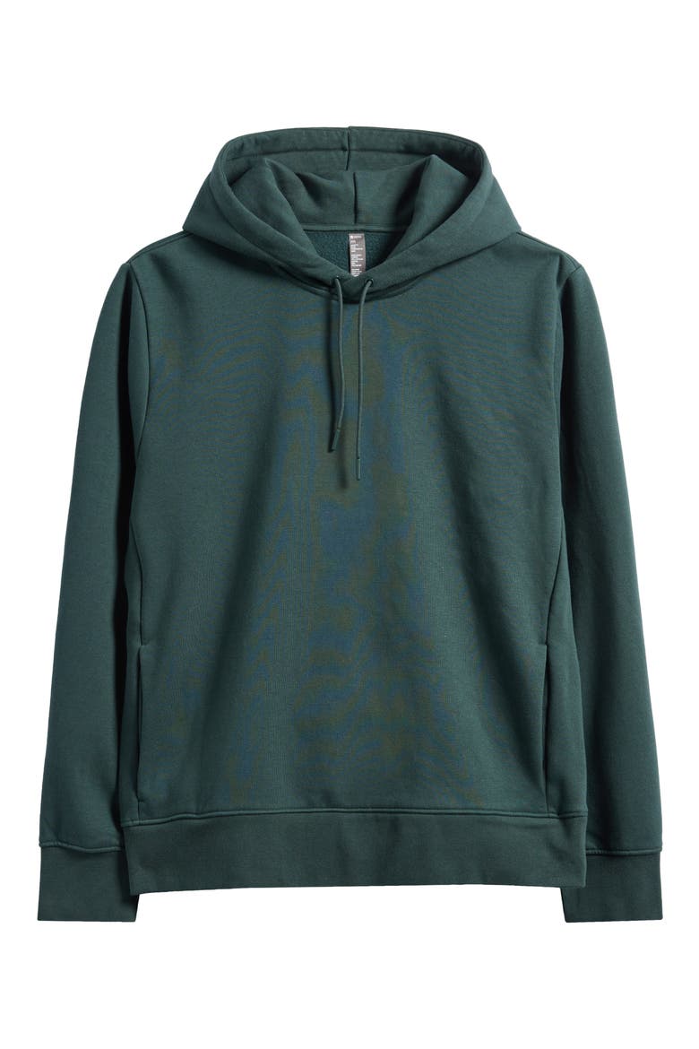 Vital Fleece Hoodie, Alternate, color, GREEN GABLES