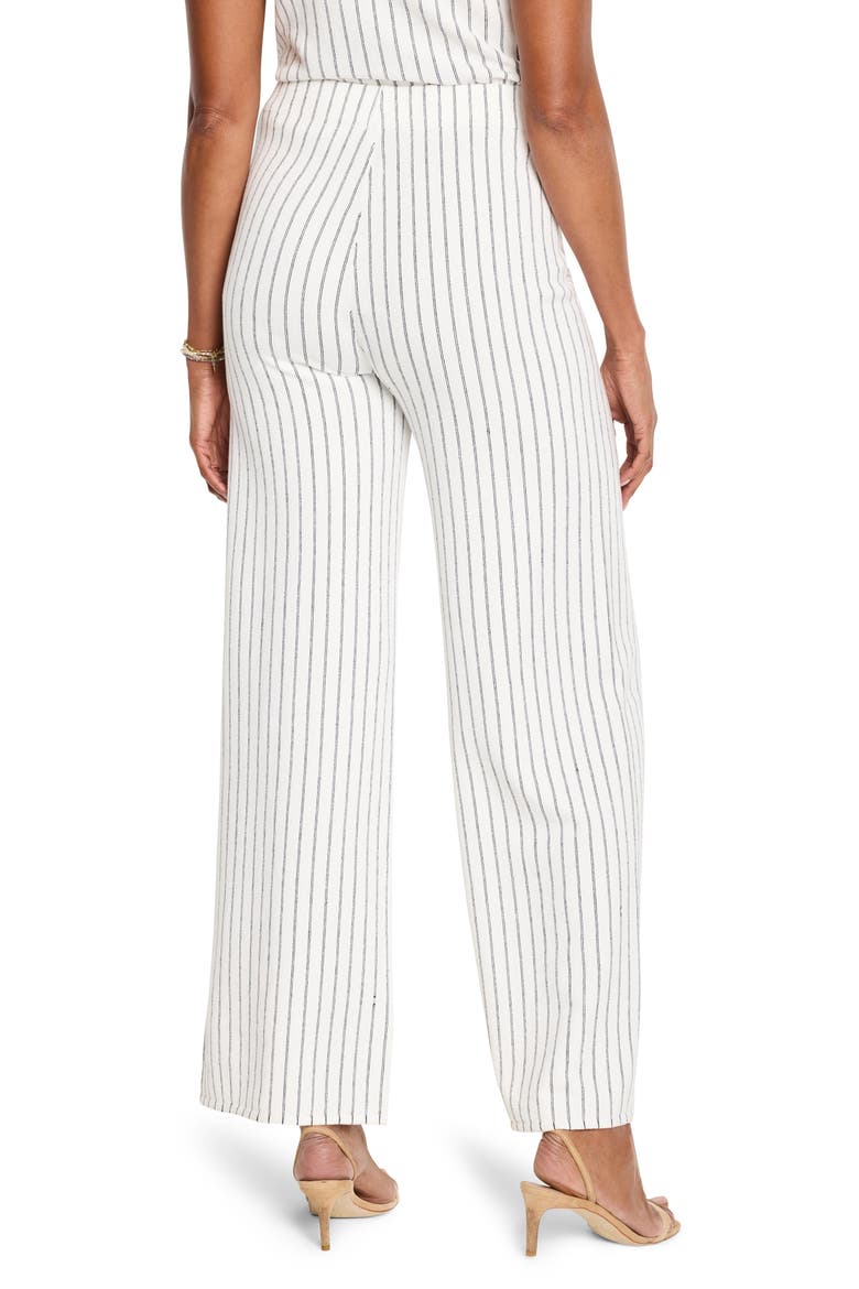 Destination Stripe Wide Leg Knit Pants, Alternate, color, WHITE MULTI