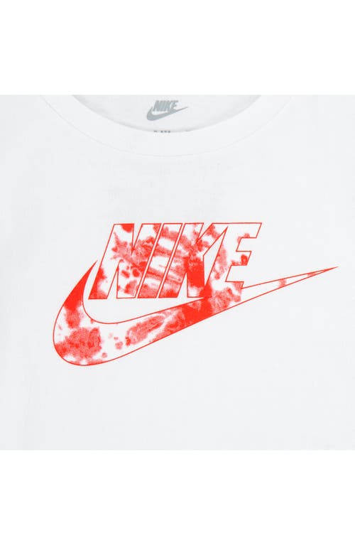 Nike Cloud Wash Graphic T-shirt In White