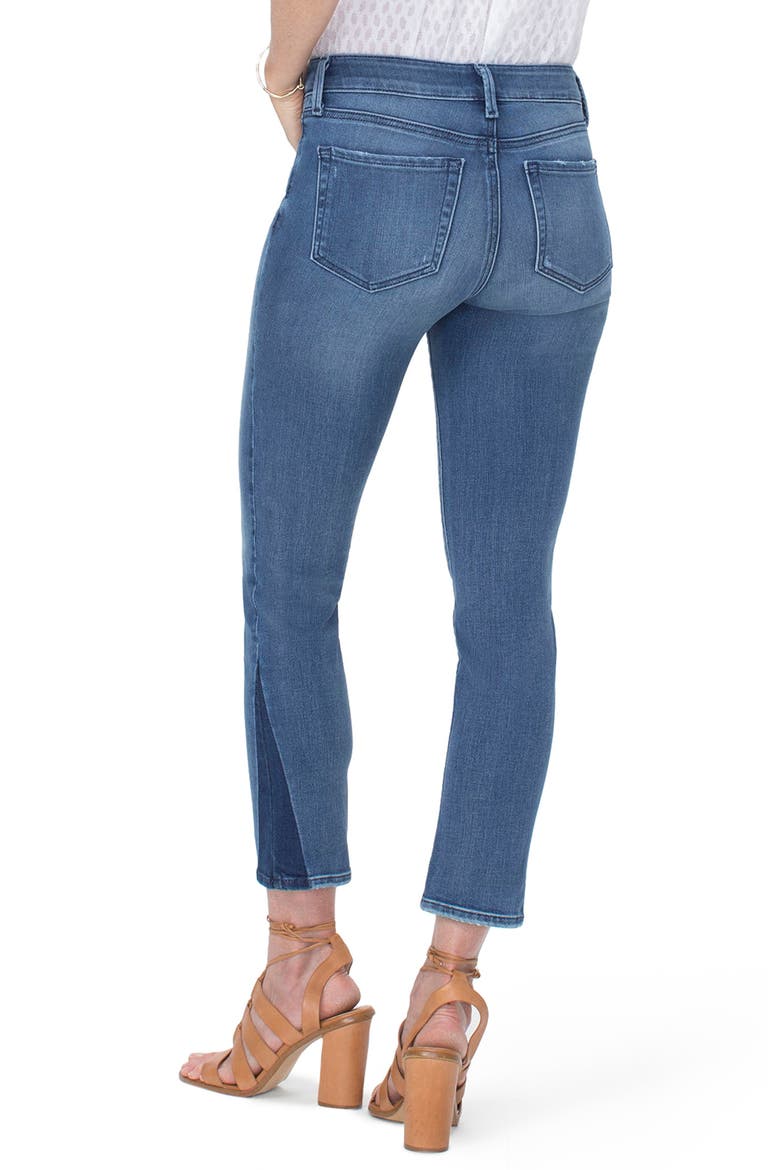Sheri Slim Shadow Ankle Jeans, Alternate, color, WISHFUL