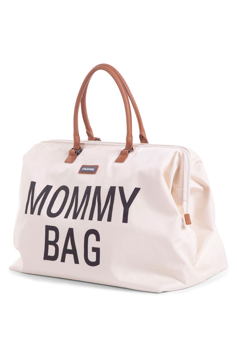 XL Travel Diaper Bag, Alternate, color, OFF WHITE