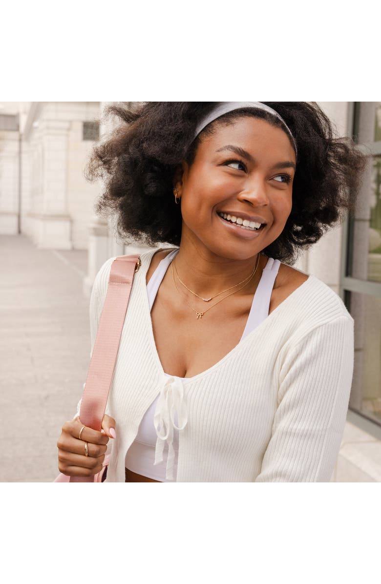 MADE BY MARY Crescent Pearl Necklace, Alternate, color, Gold Vermeil