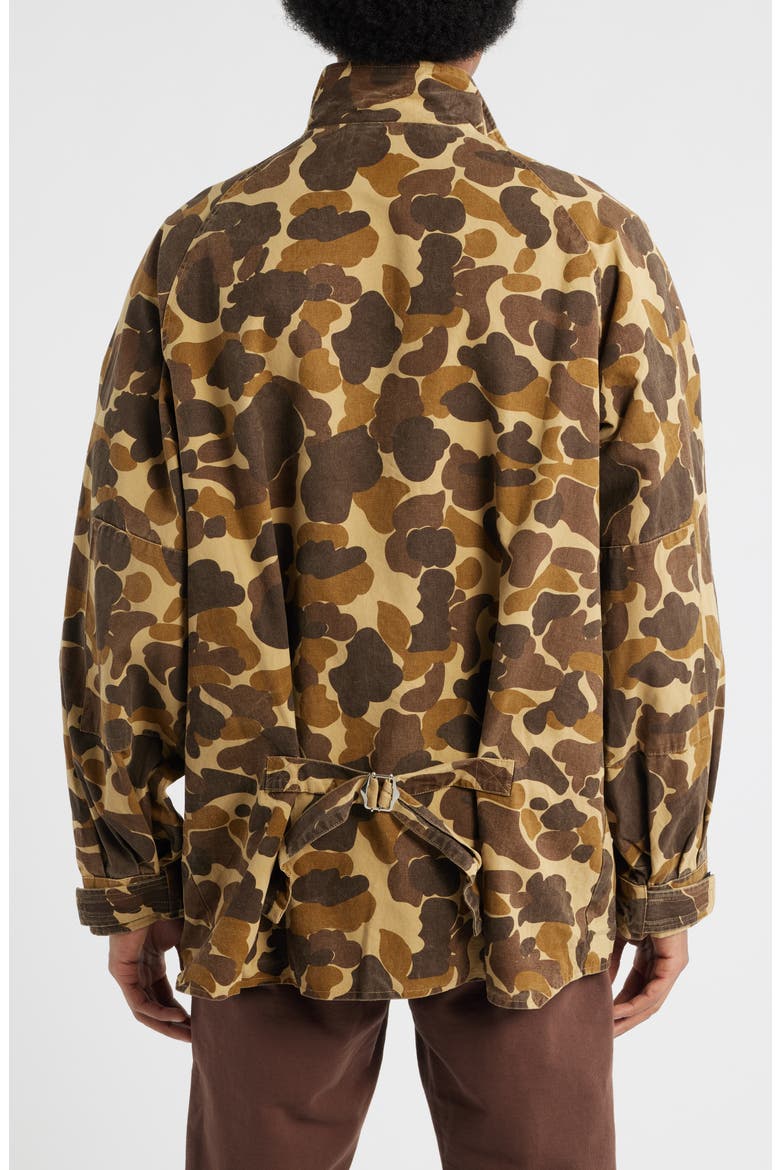 Lorenzo Oversize Military Camo Jacket, Alternate, color, MILITARY BROWN CAMO