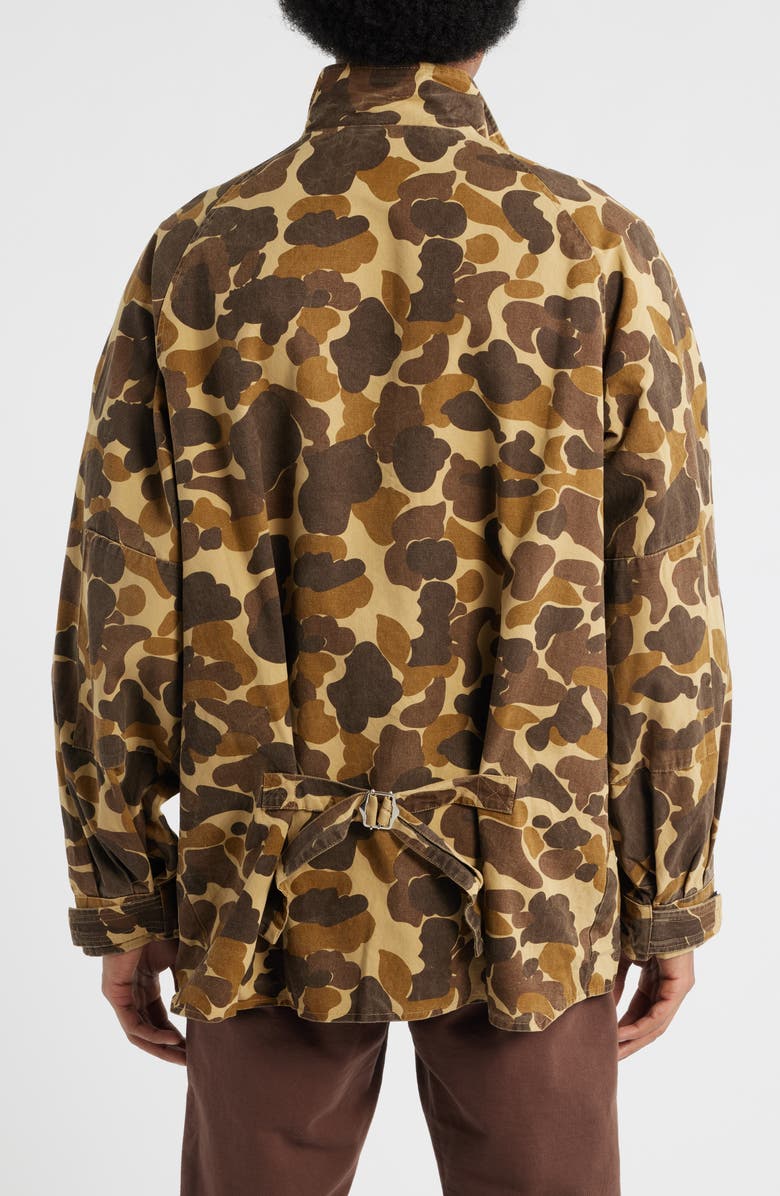 RtA Lorenzo Oversize Military Camo Jacket, Alternate, color, Military Brown Camo