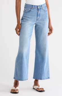 7 For All Mankind Lotta Ankle Wide Leg Jeans