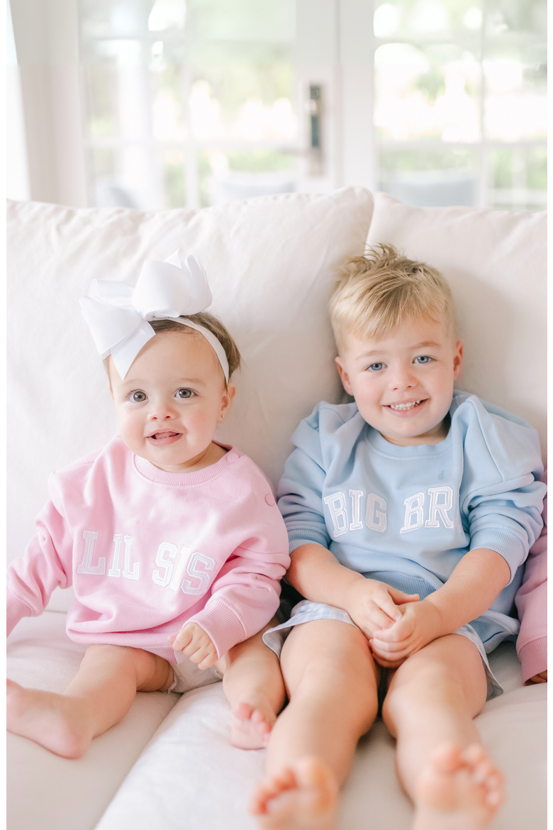Big Bro Sweatshirt, Alternate, color, Blue/White