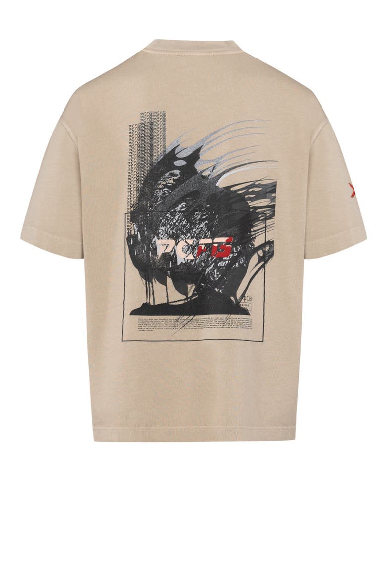 Cotton Your *Itch Acid Washed Tshirt, Alternate, color, BEIGE