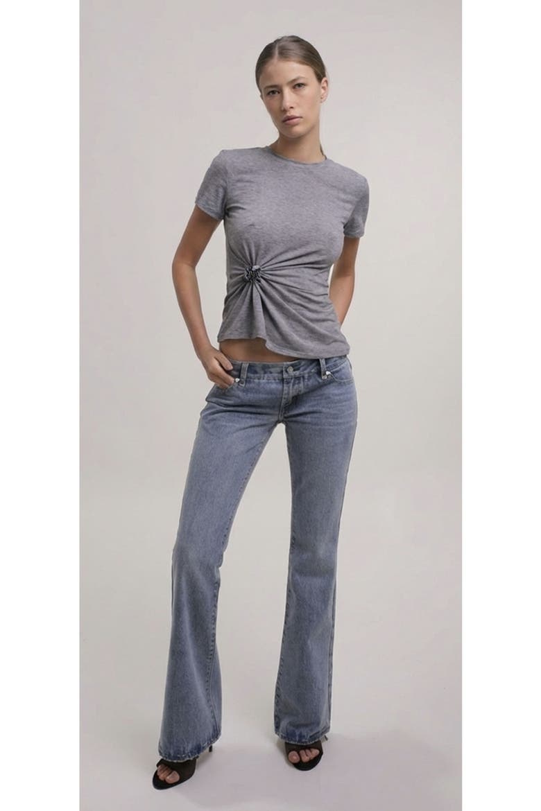 Papper Ripple T Shirt, Main, color, Grey