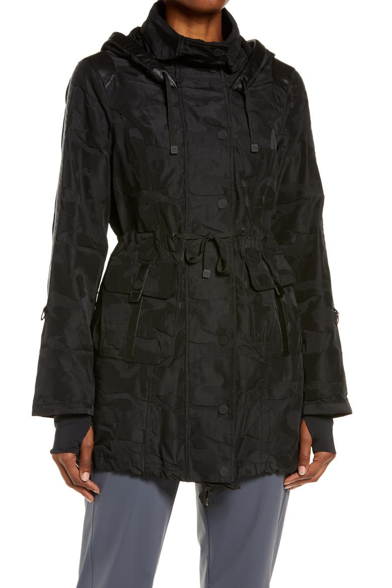 Camo Hooded Anorak, Alternate, color, BLACK CAMO