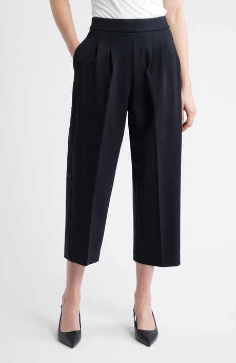 SPANX® Ponte Knit Pleated Tuxedo Pants