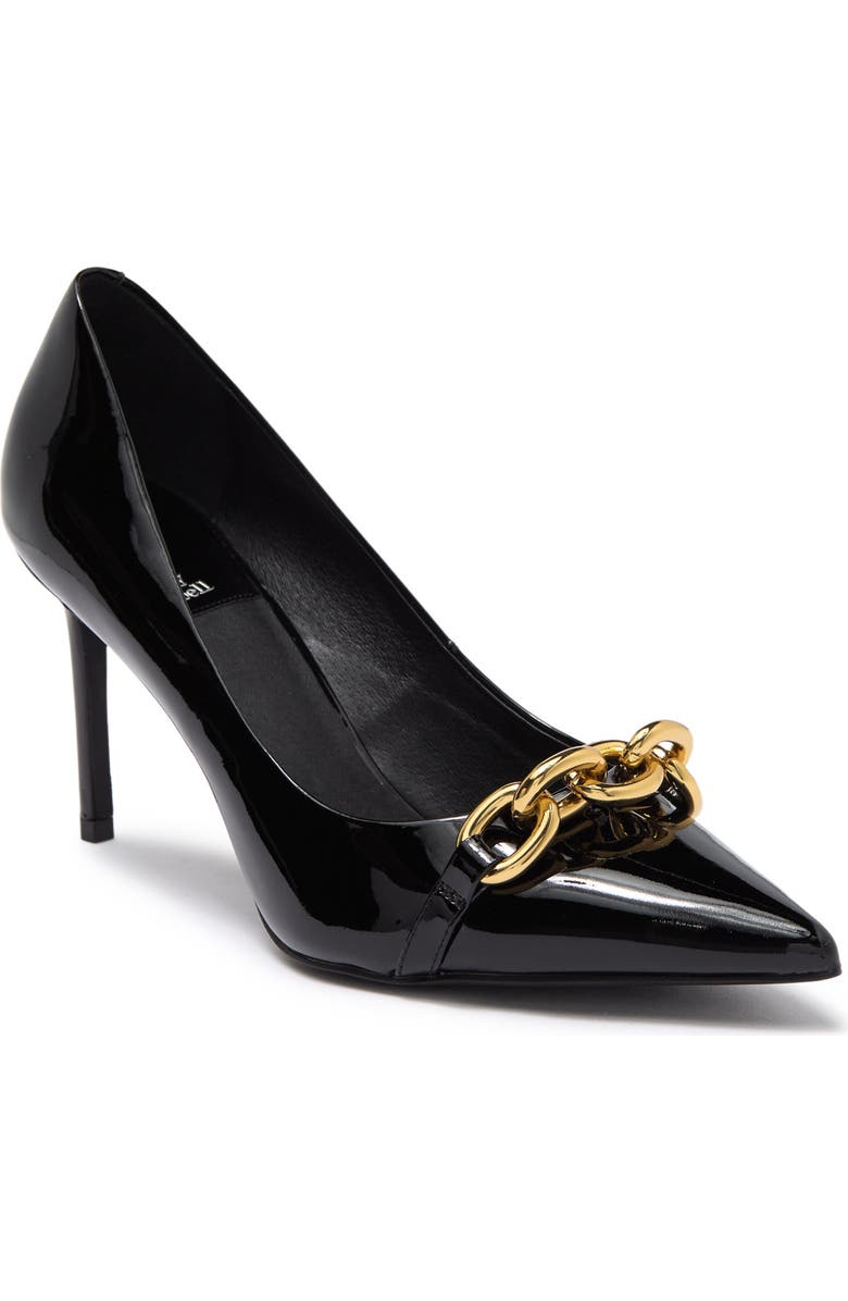 Jeffrey Campbell Chain Link Pointed Toe Pump, Main, color,